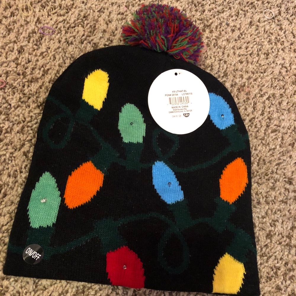 Light-up Christmas beanie